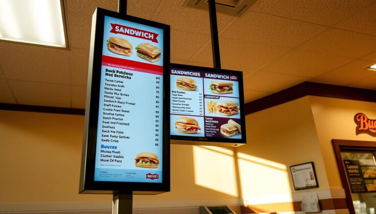 Buc-ee's Sandwich Menu