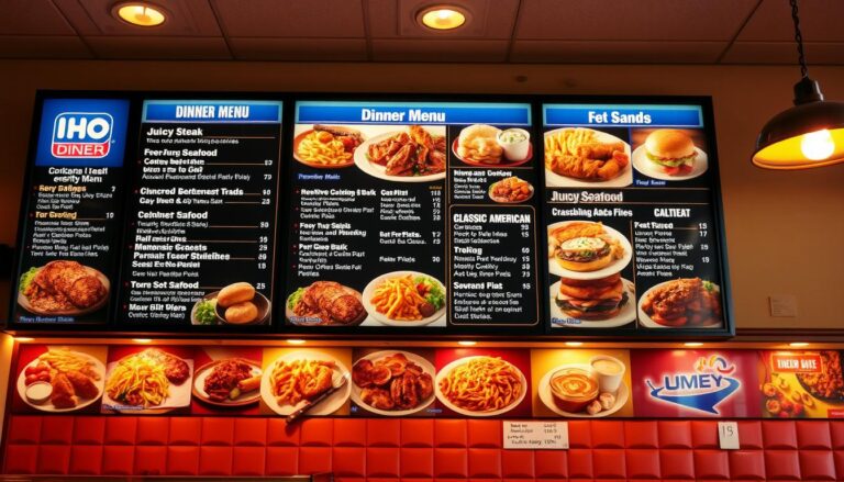 IHOP Dinner Menu