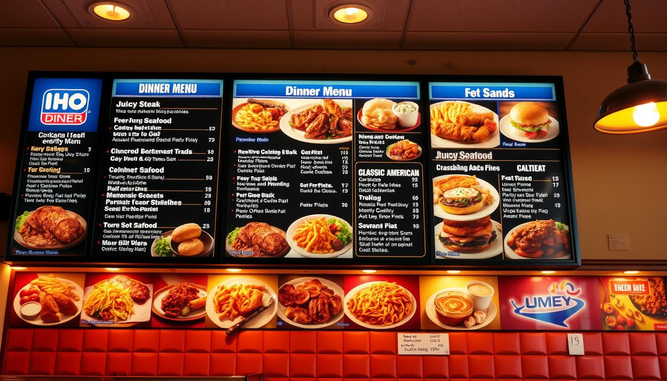 IHOP Dinner Menu