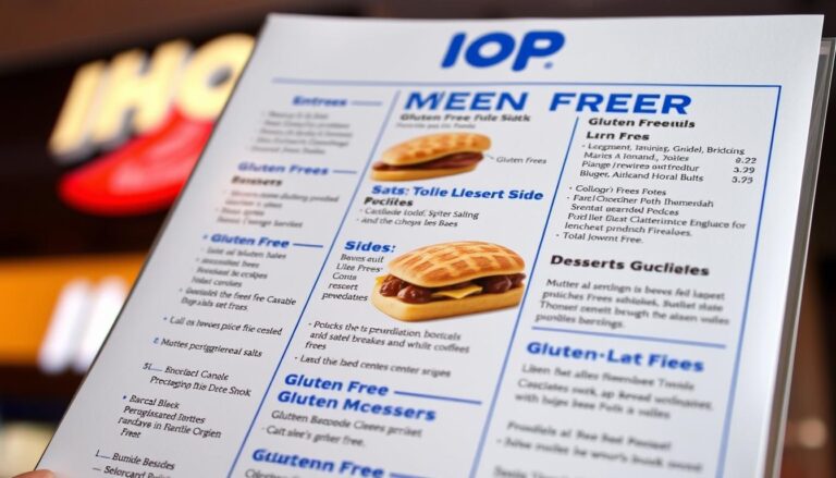 IHOP Gluten Free Menu