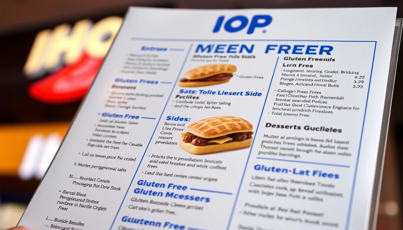 IHOP Gluten Free Menu