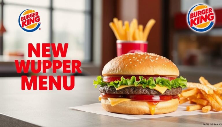 New Whopper Burger King Menu