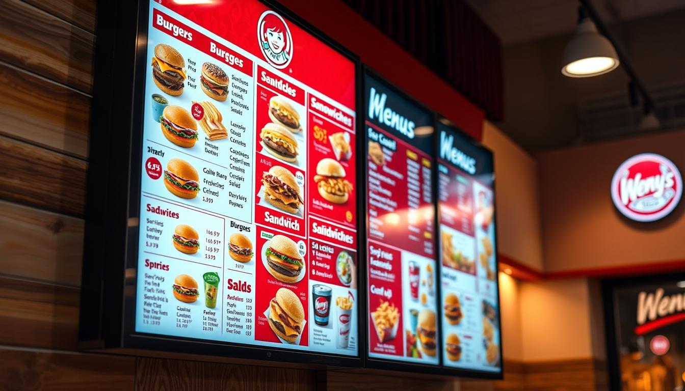 Wendy's Menu