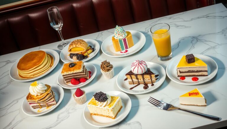 denny's dessert menu