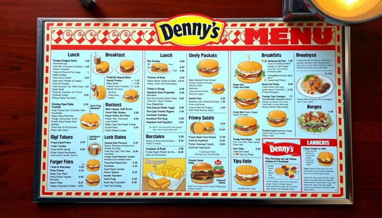 denny's menu