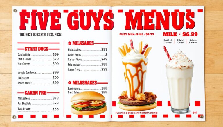 Five Guys Menu Prices